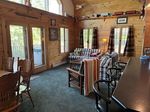 TV, DVD player, table football