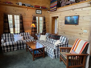 TV, DVD player, table football