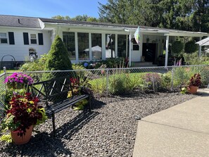 Terrein van de accommodatie