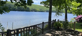 Rose Cottage Goodyear Lake - awesome waterfront, swimming, fishing, fire pit