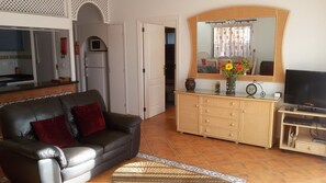 TV, fireplace, DVD player, stereo