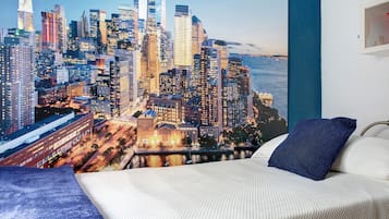 2 slaapkamers, een strijkplank/strijkijzer, gratis wifi, beddengoed