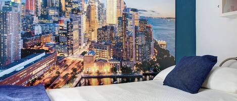 2 bedrooms, iron/ironing board, free WiFi, bed sheets