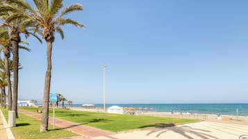 Aan het strand