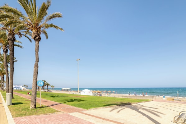 Accommodatie ligt op het strand