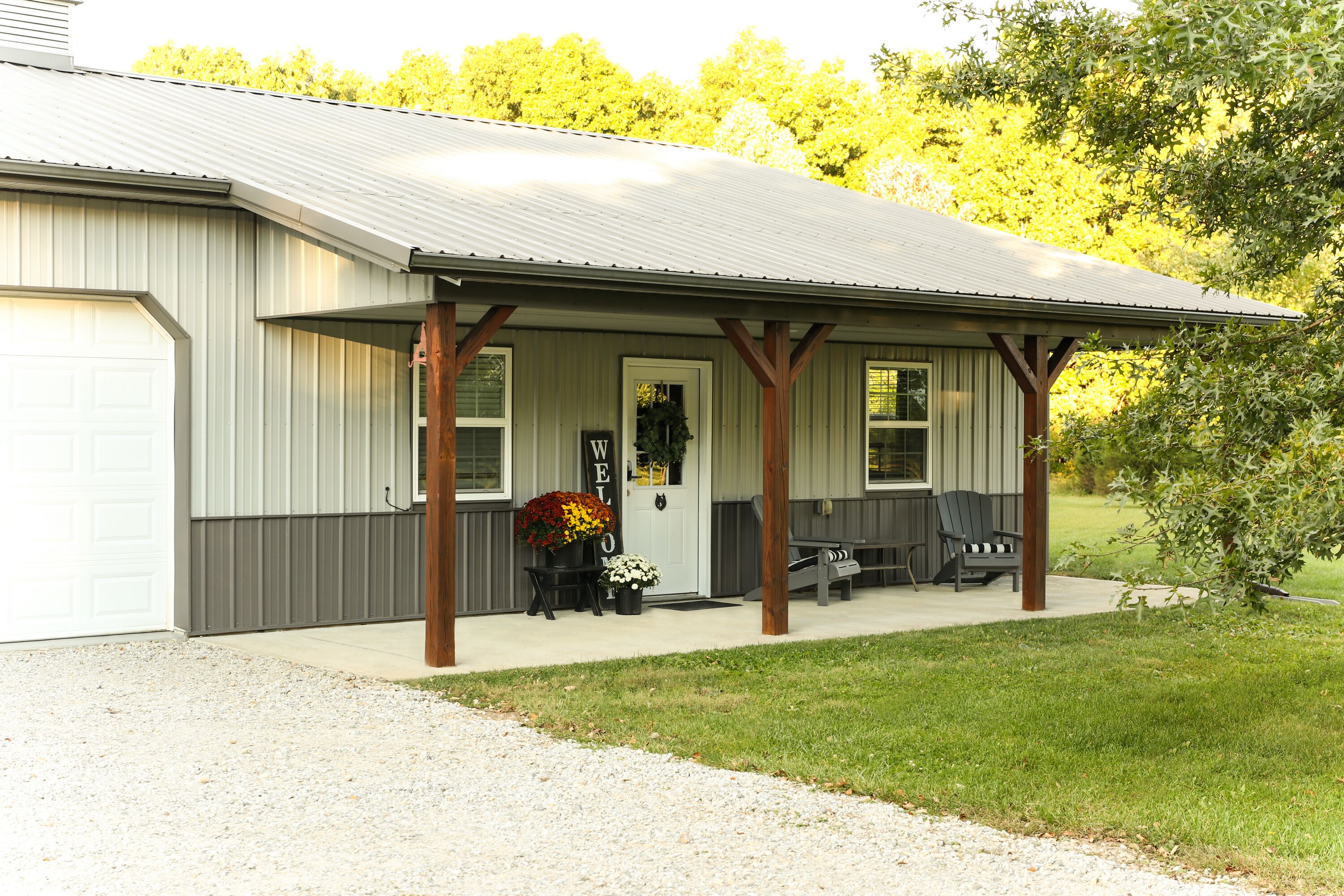 المنشأة من الخارج