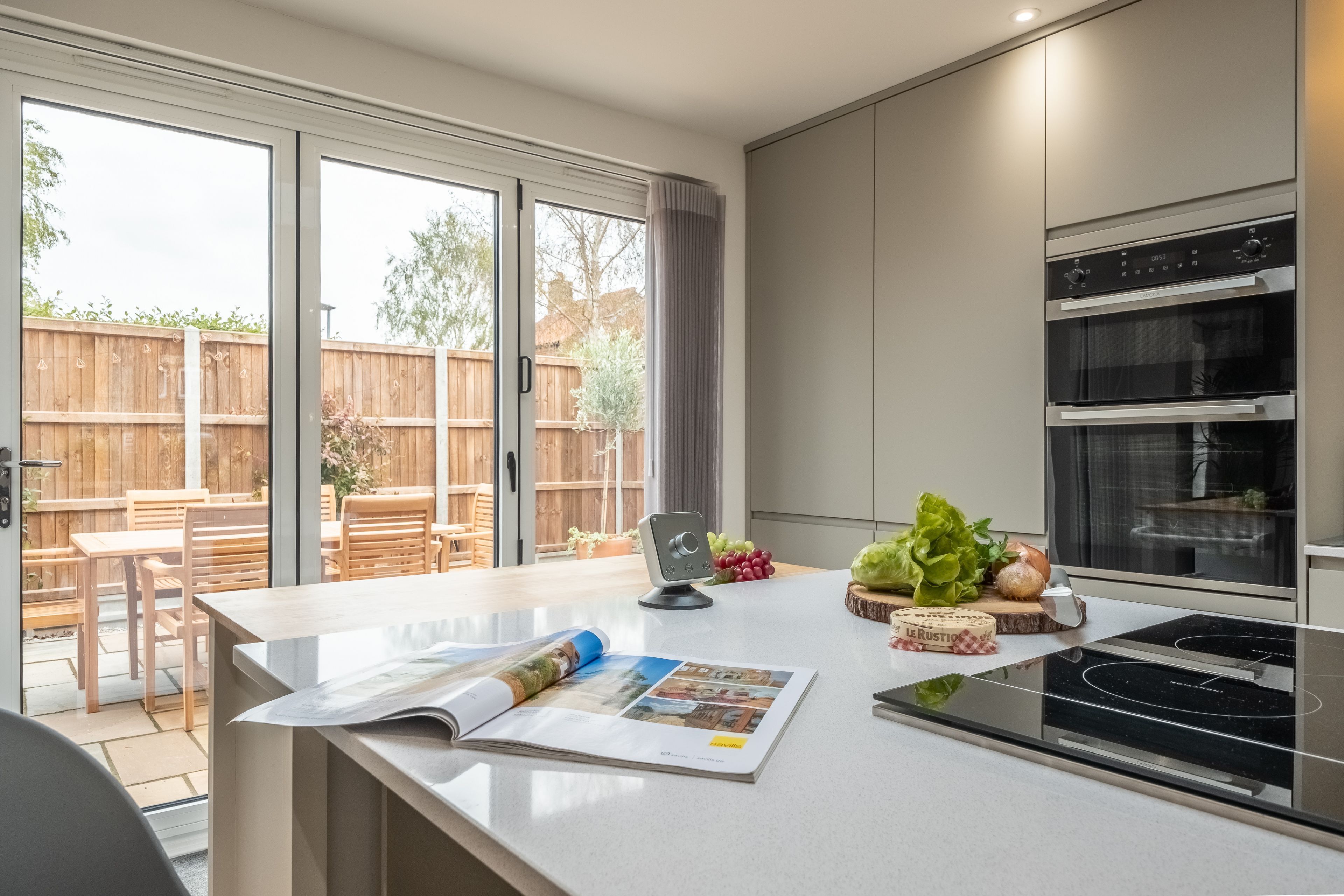 Microwave, dishwasher, highchair