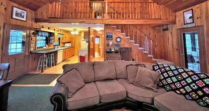 Loon Landing on Schnur Lake