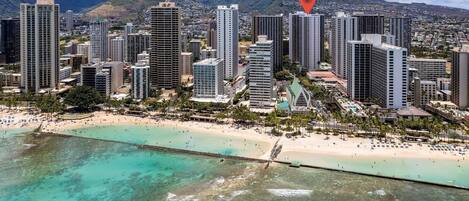 公寓式客房, 1 间卧室 | 海滩