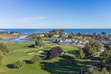 Cottage across golf course