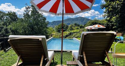 Beautifully converted watermill with private pool and own waterfall!