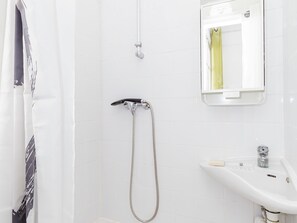 Hair dryer, towels