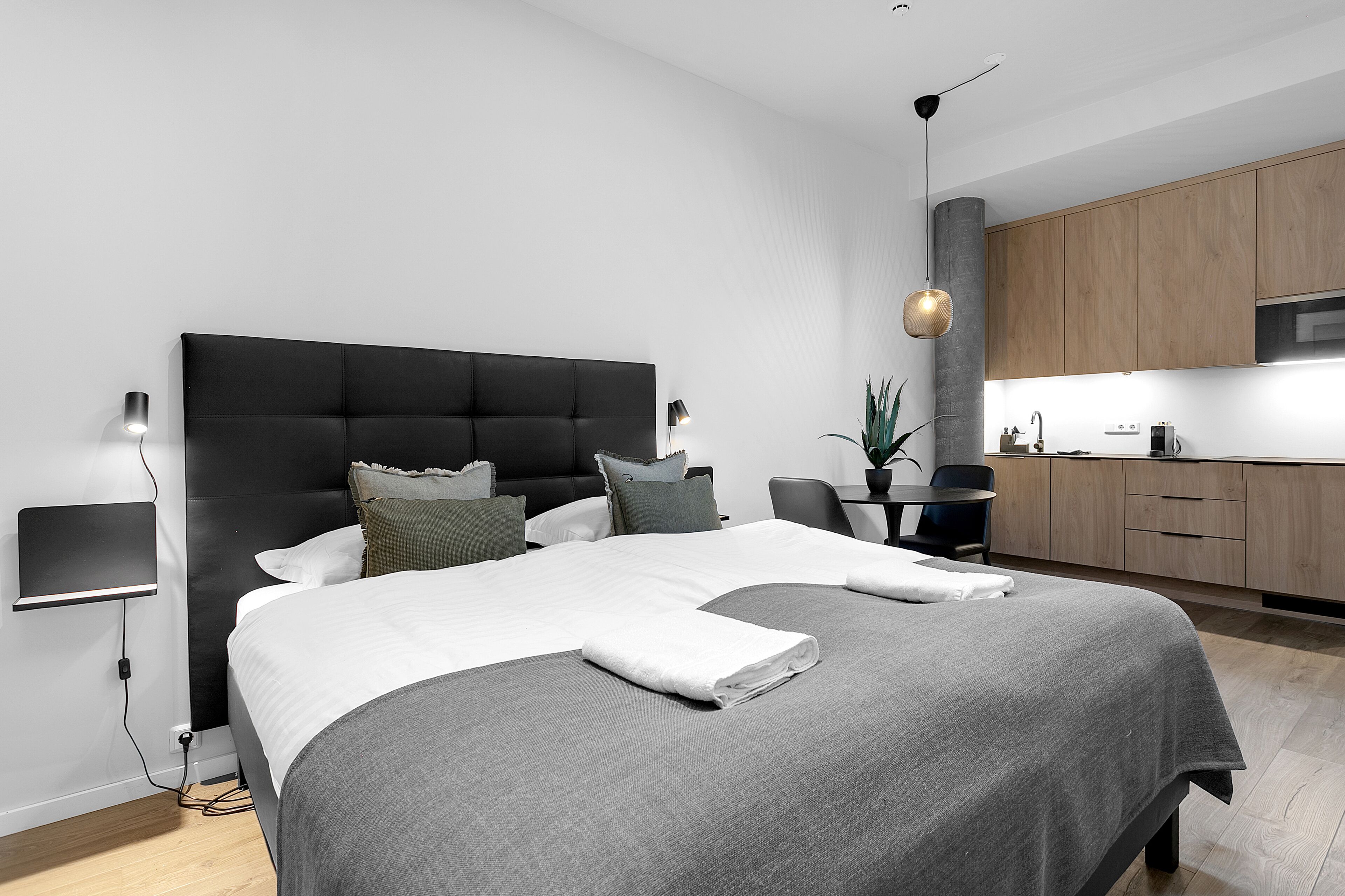 Standaard studio | Verduisterende gordijnen, een strijkplank/strijkijzer, gratis babybedden