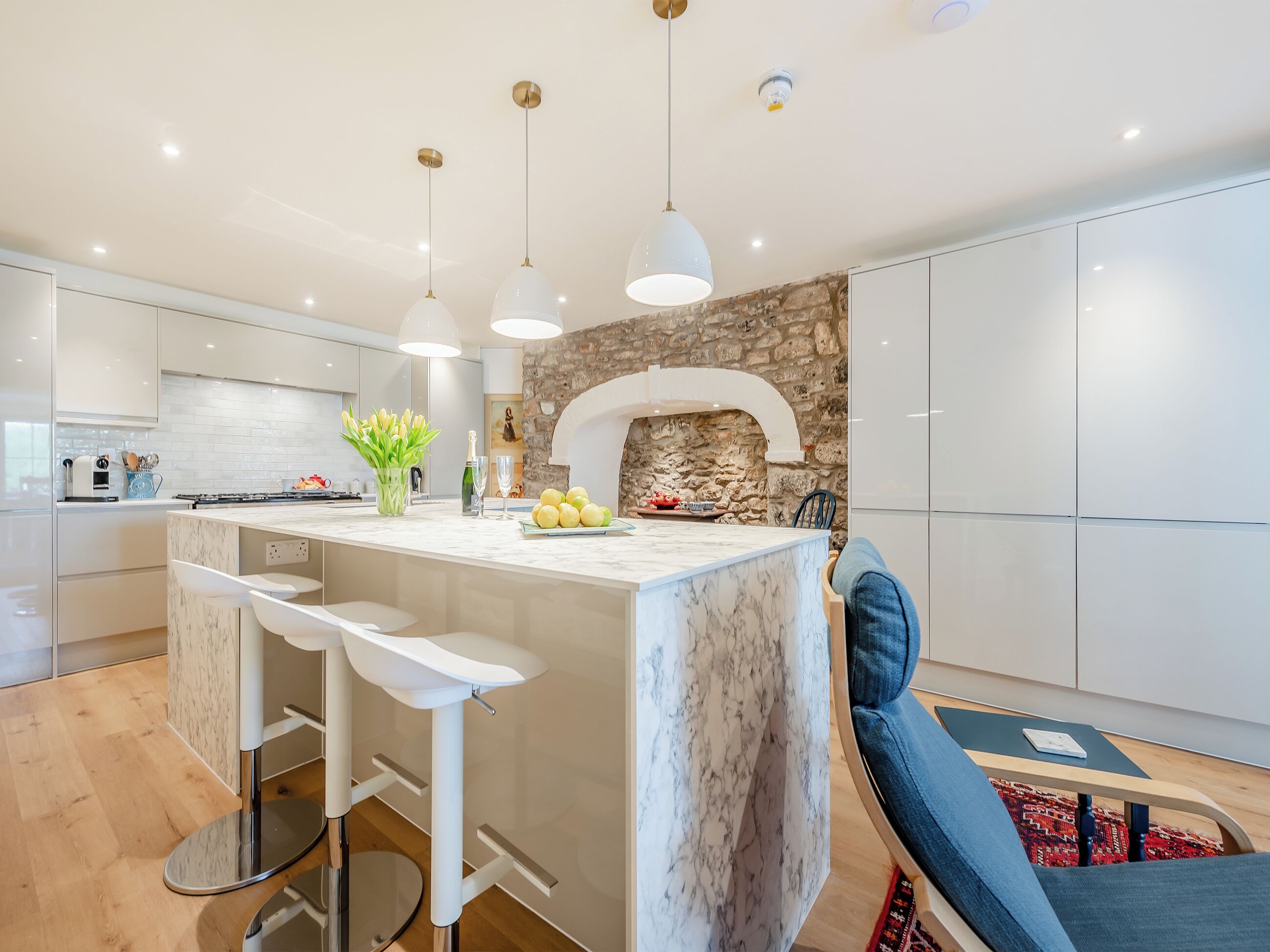 Dishwasher, high chair, freezer