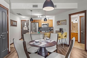 Dining - 180° Mountain Views | Two Hot Tubs | New Design (Canmore)
