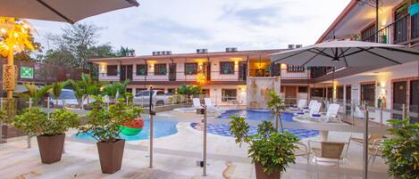 Alberca al aire libre