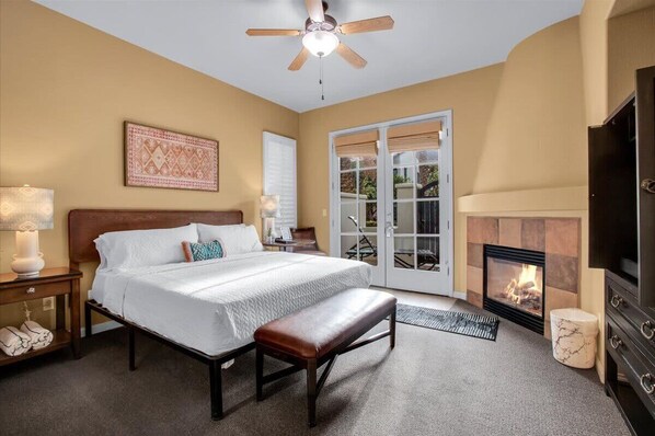 1 bedroom, desk, iron/ironing board, WiFi