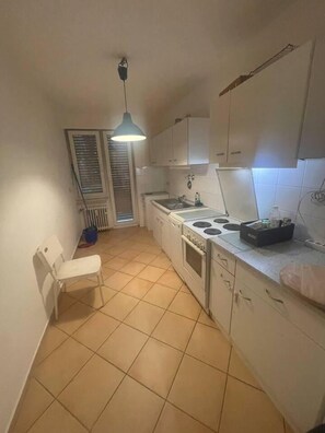 Apartment, 1 Queen Bed | Private kitchen