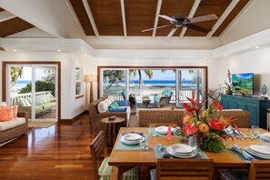 TV, DVD player, offices