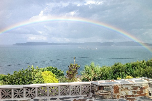View | Sea Cottage, Down Thomas near Plymouth