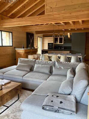 Living area - Chalet Neuf Plein Centre (Les Deux Alpes)