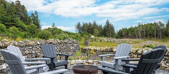 An impressive, detached stone-built cottage set within Gwydir Forest.