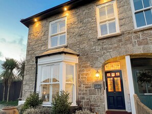 Exterior detail - Spacious Victorian villa with a substantial enclosed garden. (Lelant, near St Ives)