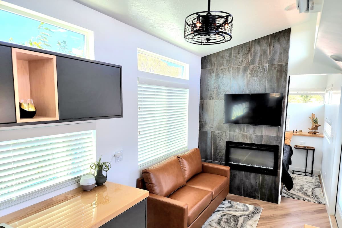 Premium Cabin | Ruang tamu | TV Pintar, Netflix, Hulu, perkhidmatan penstriman 