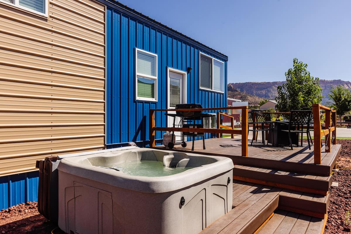 Premium Cabin, Mountain View | Teres/patio