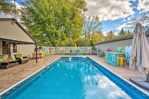 Beheizter Pool