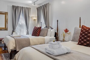 2 habitaciones, tabla de planchar con plancha y wifi gratis 