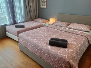 2 Schlafzimmer, Schreibtisch, Bügeleisen/Bügelbrett, kostenloses WLAN