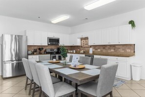 Fridge, microwave, oven, stovetop - Five Bed Condo with Peekaboo Ocean Views & Pool Steps to Sand!  (North Myrtle Beach)