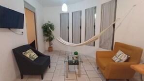 Apartment | Living area | 32-inch Smart TV with digital channels, TV - VILLAS MARULA (Playa del Carmen)