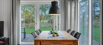 Hyggeligt hjem i Glesborg med WiFi