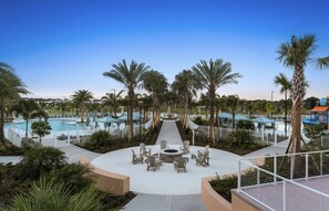 Outdoor dining - House in resort 15 minutes from the Disney parks (Four Corners)