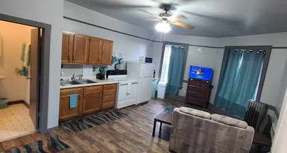 Modest1BR Retreat: Affordable, WiFi, AC, Near Houghton & MTU