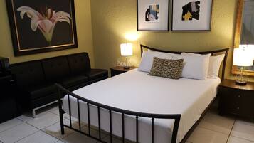 1 dormitorio, escritorio, wifi gratis y ropa de cama