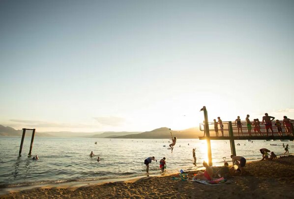 Beach nearby