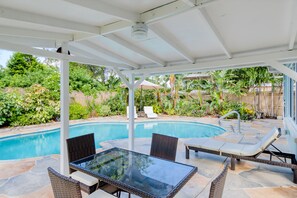 Beheizter Pool