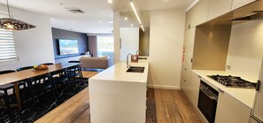 Fridge, microwave, oven, stovetop - Absolute Waterfront with Oversized Private Terrace - 3 bedrooms (Elizabeth Bay)