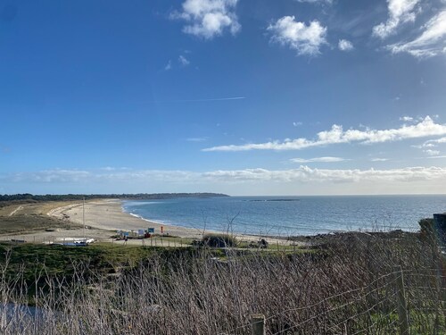 Studio cosy à 5 min du port et de la plage, avec terrasse et parking - 4 pers