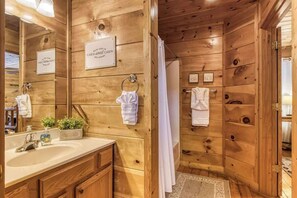 Douche, shampoing