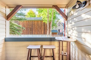 Condo, Multiple Beds, Pool Access, City View | Outdoor dining - Longbranch #108 (Breckenridge)