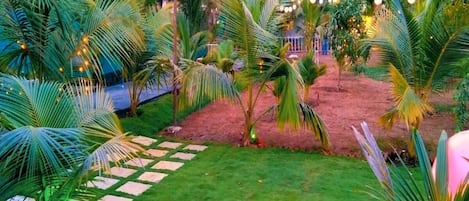 Vue sur le jardin