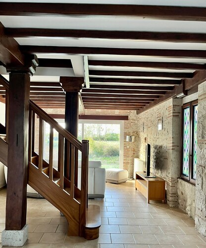 Villa Le Parc de Gouts – Votre grand domaine avec piscine chauffée et étang privé à Aiguillon