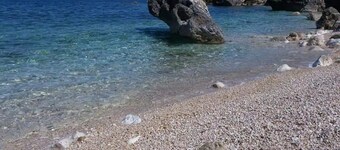 Villa "Water Front Scopello" with Sea View, Private Beach Access, Garden, and Wi-Fi