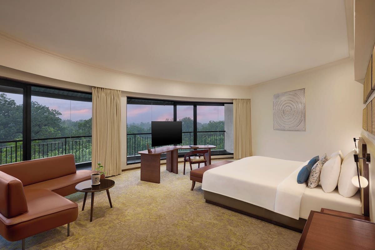 Egyptian cotton sheets, premium bedding, in-room safe, desk