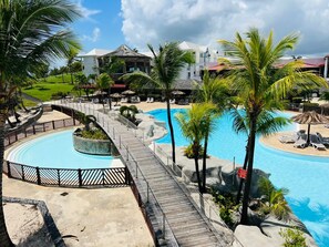 Outdoor pool - Apartment Manganao Beach (Saint François)