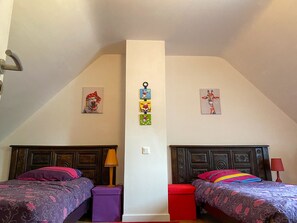 3 quartos, Wi-Fi, roupa de cama